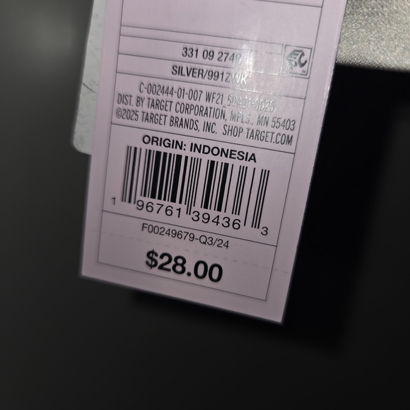 Wild Fable Silver Mini Dress - Picture 4 of 4